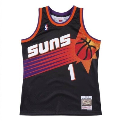 Phoenix Suns Anfernee Hardaway 99-00 Men's Black Mitchell & Ness Swingman Jersey