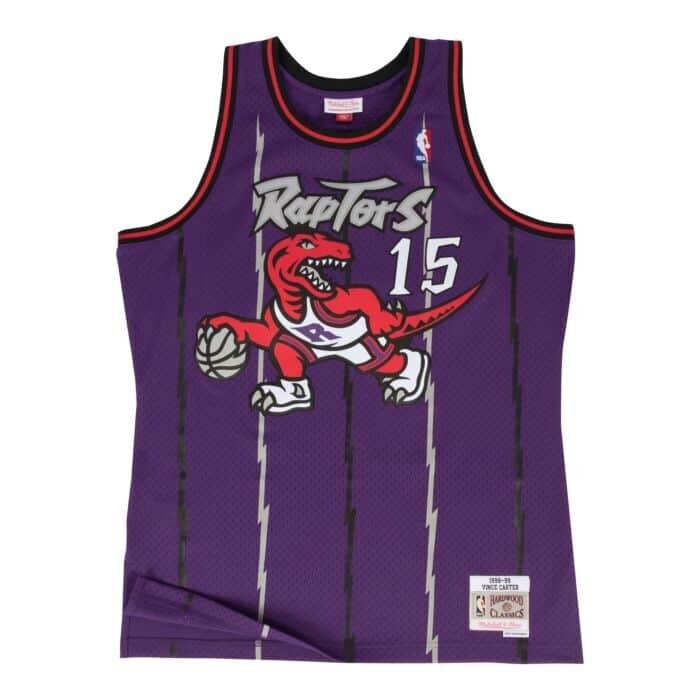 Toronto Raptors Vince Carter 1998-99 Men's Purple Mitchell & Ness Swingman Jersey Toronto Raptors Vince Carter 1998-99 Men's Purple Mitchell & Ness Swingman Jersey