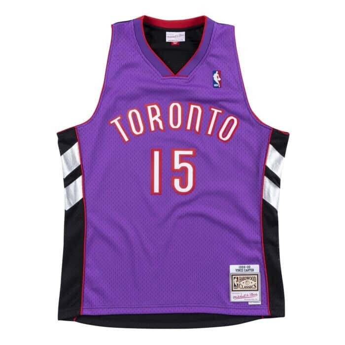 Toronto Raptors Vince Carter 1999-00 Men's Purple Mitchell & Ness Swingman Jersey Toronto Raptors Vince Carter 1999-00 Men's Purple Mitchell & Ness Swingman Jersey