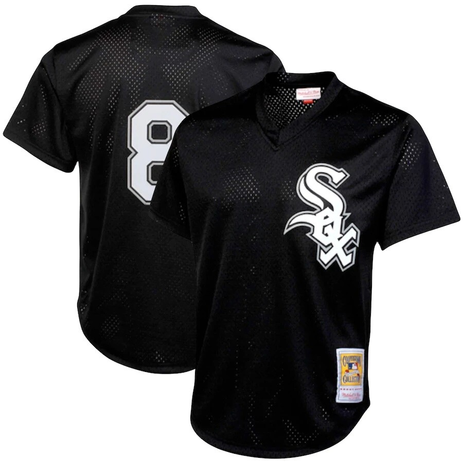 Chicago White Sox Bo Jackson 1993 Men's Black Mitchell & Ness Mesh Jersey