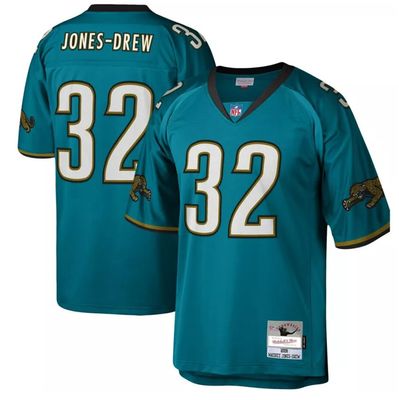 Jacksonville Jaguars Maurice Jones Drew 2008 Teal Mitchell & Ness Men's Legacy Jersey Jacksonville Jaguars Maurice Jones Drew 2008 Teal Mitchell & Ness Men's Legacy Jersey