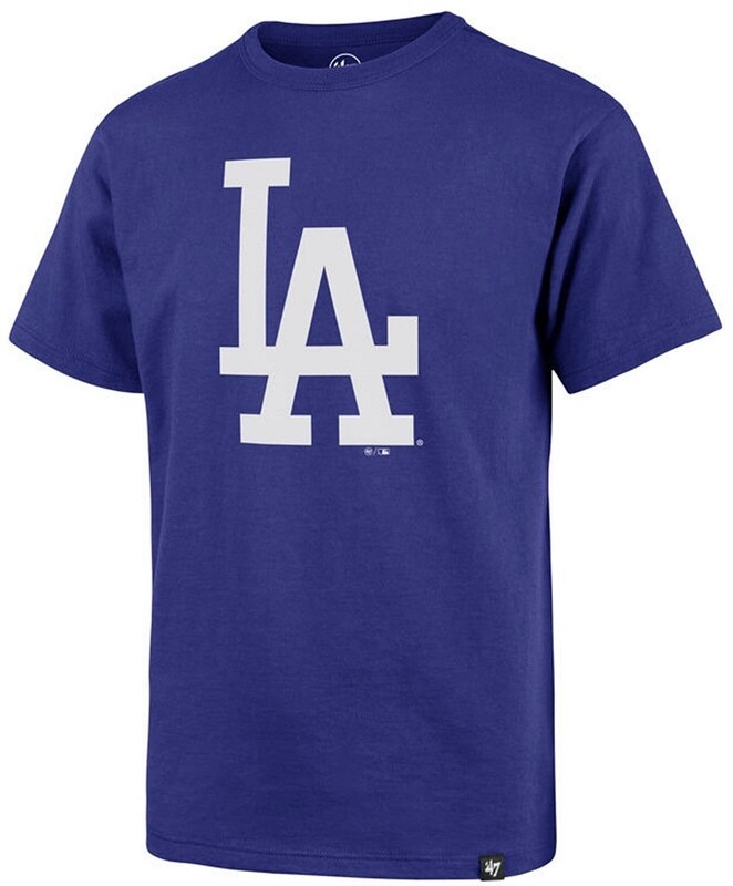 Los Angeles Dodgers Men's 47 Brand Logo T-Shirt Los Angeles Dodgers Men's 47 Brand Logo T-Shirt