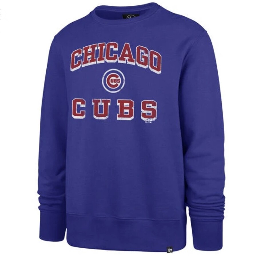 Chicago Cubs 47 Brand Men's Crewneck Sweatshirt Chicago Cubs 47 Brand Men's Crewneck Sweatshirt
