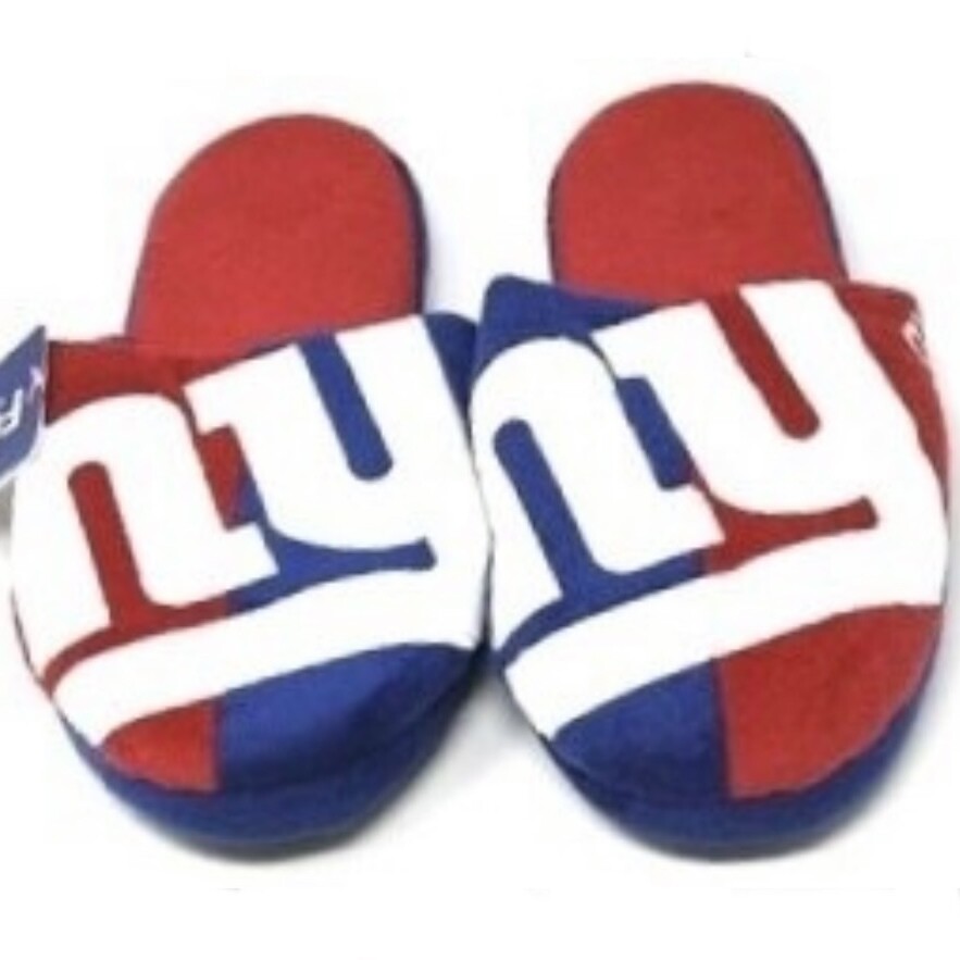 New York Giants Men's Forever Slippers New York Giants Men's Forever Slippers