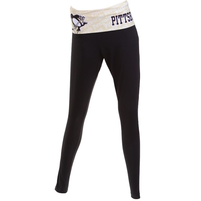 Pittsburgh Penguins Women’s Sport Yoga Pants Pittsburgh Penguins Women’s Sport Yoga Pants