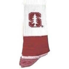 Stanford Cardinal Men’s White Strideline Socks Stanford Cardinal Men’s White Strideline Socks