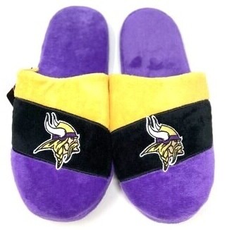 Minnesota Vikings Men's Slippers Minnesota Vikings Men's Slippers