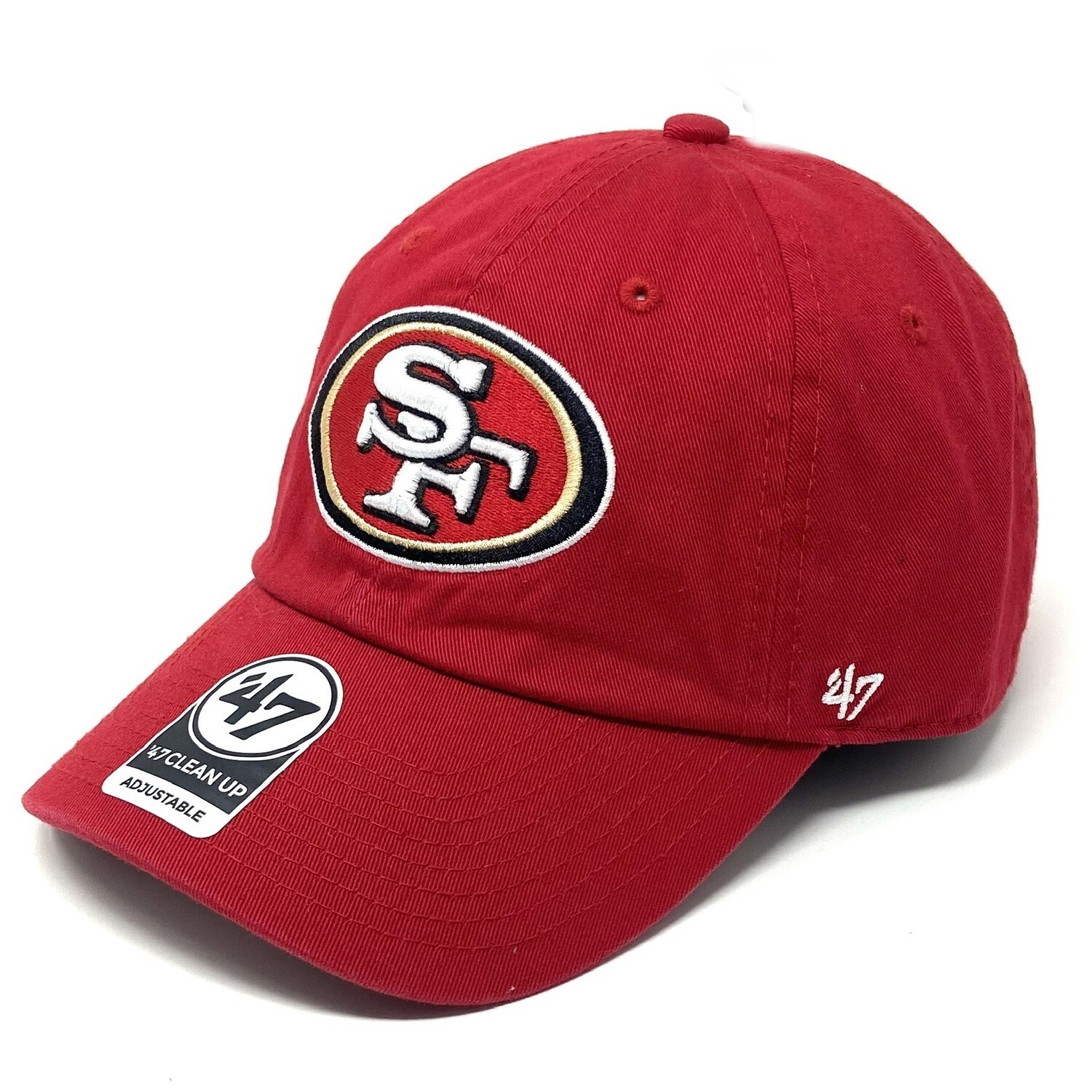 San Francisco 49ers Men’s 47 Brand Clean Up Adjustable Hat