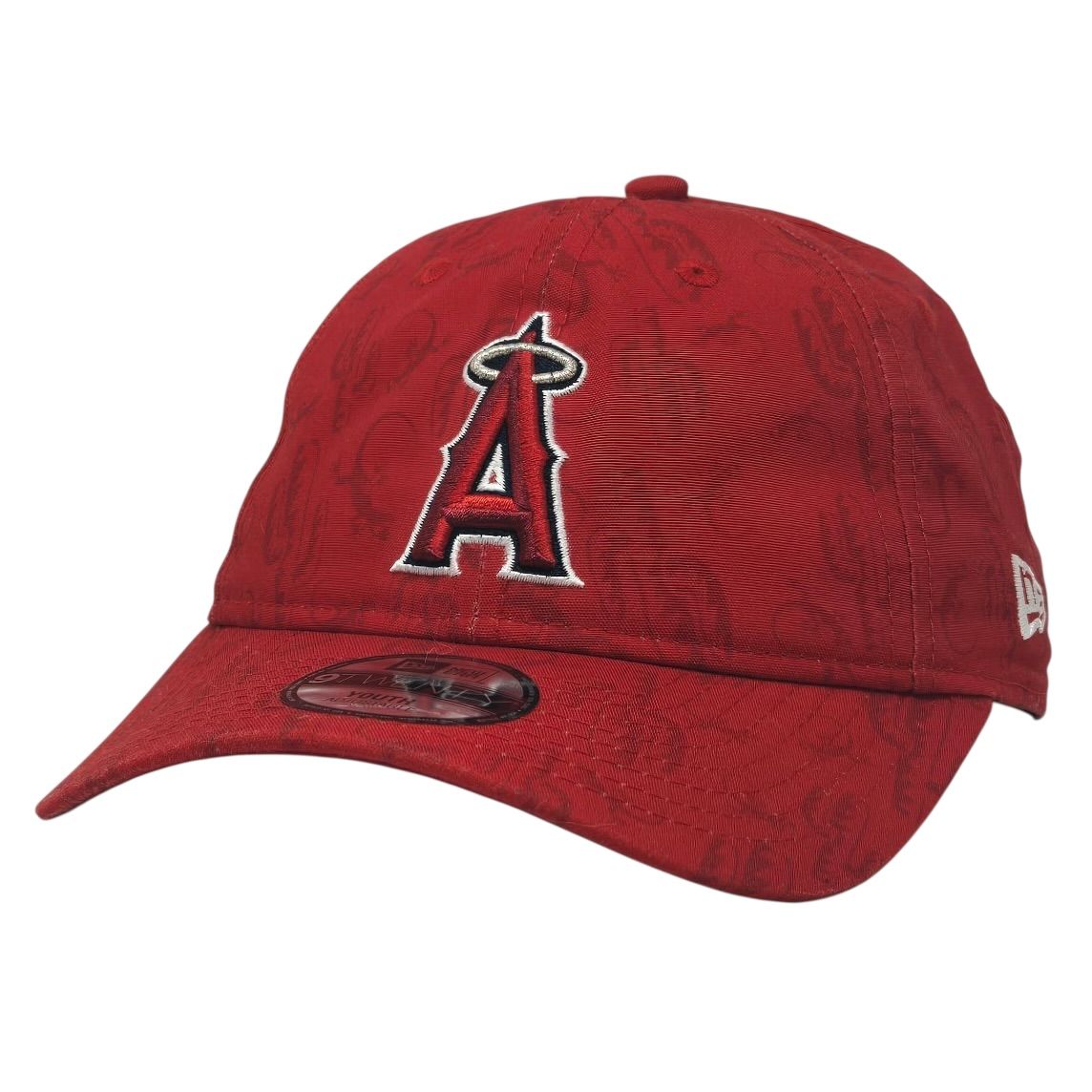 Los Angeles Angels Youth Red New Era 9Twenty Adjustable Hat