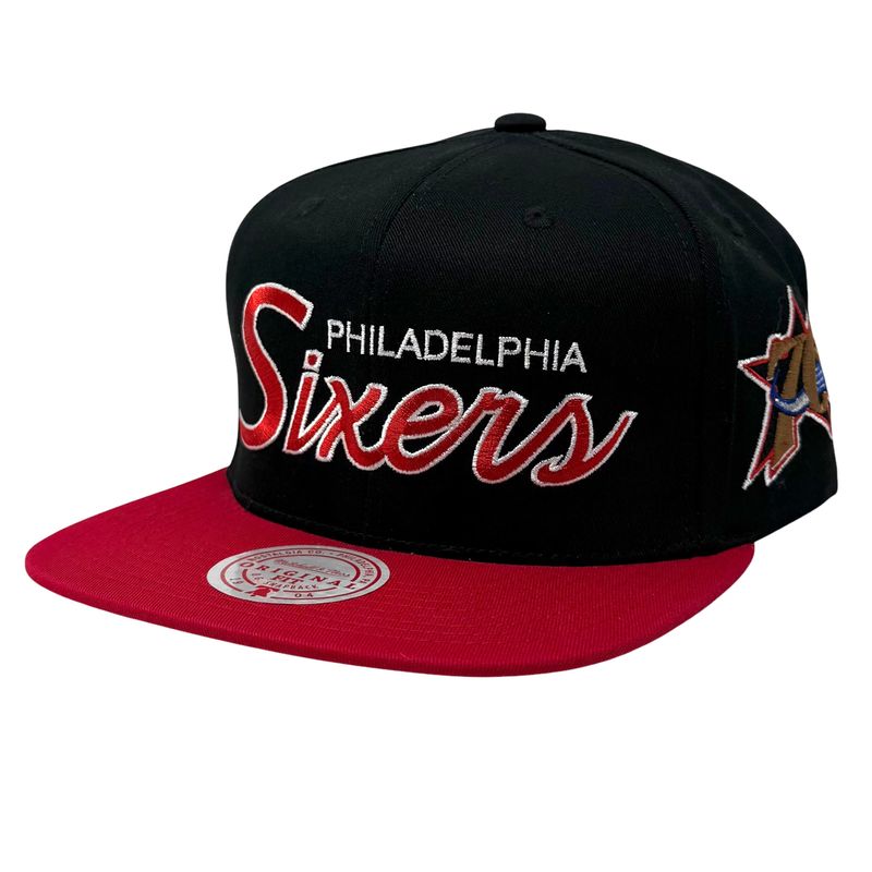 Philadelphia 76ers Men’s Mitchell & Ness Snapback Hat