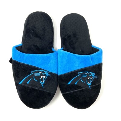 Carolina Panthers Men's Forever Slippers Carolina Panthers Men's Forever Slippers