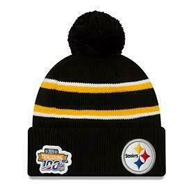 Pittsburgh Steelers Men's Thanksgiving Game New Era Cuffed Pom Knit Hat