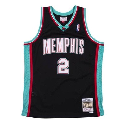 Memphis Grizzlies Jason Williams 2001-02 Men's Black Mitchell & Ness Swingman Jersey