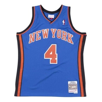 New York Knicks Nate Robinson 2005-06 Men's Blue Mitchell & Ness Swingman Jersey