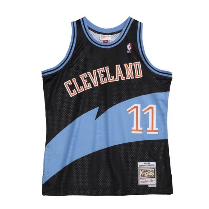 Cleveland Cavaliers Zydrunas Ilgauskas 1997-98 Men's Black Mitchell & Ness Swingman Jersey