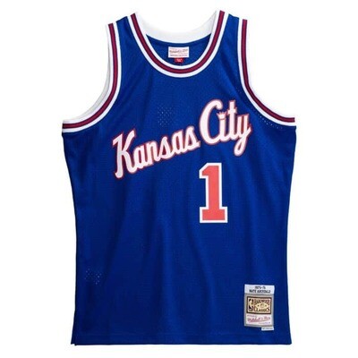 Kansas City Kings Nate Archibald 1975-76 Men's Blue Mitchell & Ness Swingman Jersey