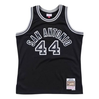 San Antonio Spurs George Gervin 1977-78 Men's Black Mitchell & Ness Swingman Jersey San Antonio Spurs George Gervin 1977-78 Men's Black Mitchell & Ness Swingman Jersey
