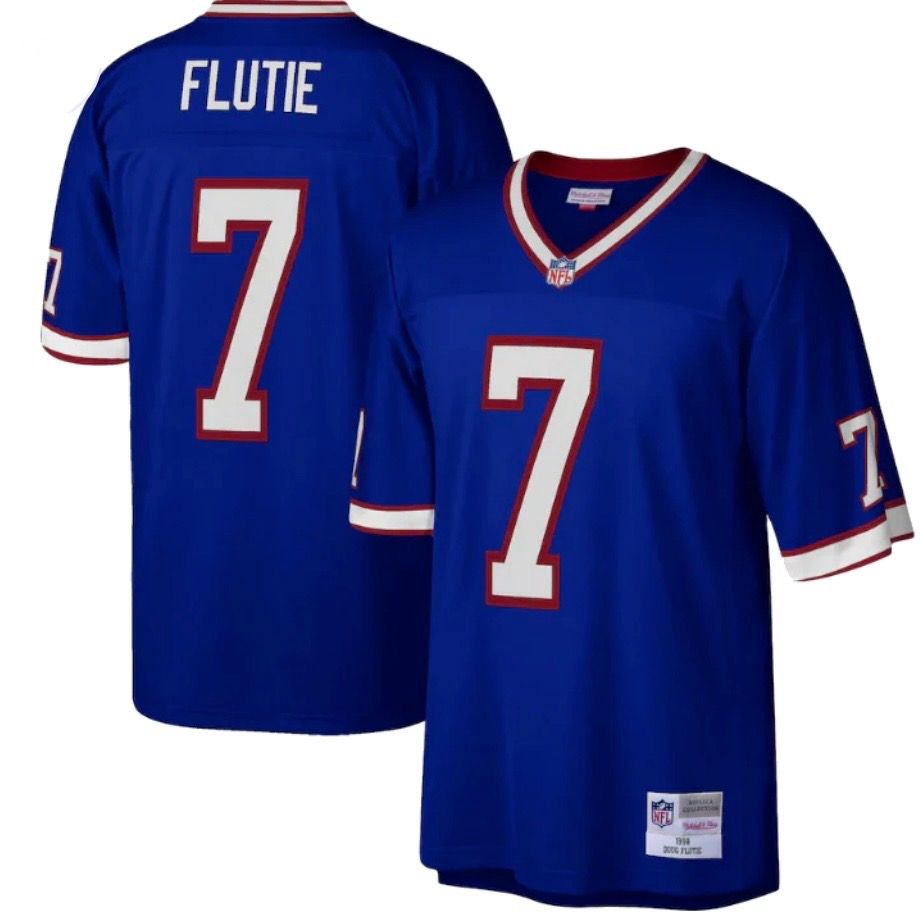 Buffalo Bills Doug Flutie 1998 Royal Blue Mitchell & Ness Men's Legacy Jersey