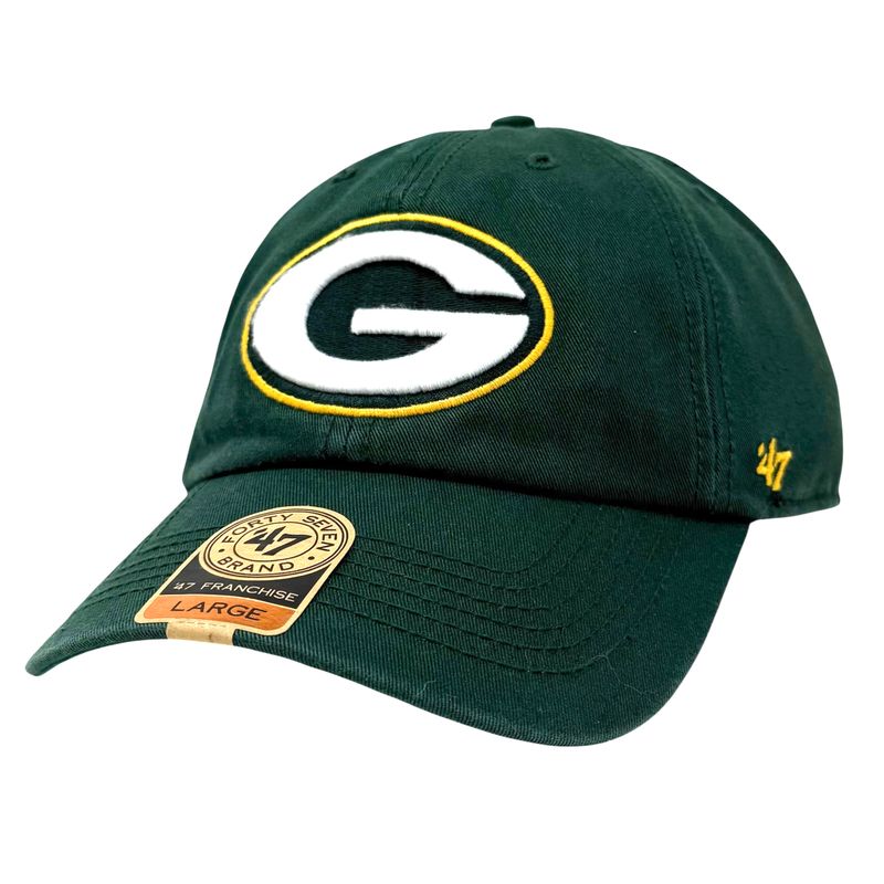 Green Bay Packers Men's 47 Brand Franchise Fitted Hat Green Bay Packers Men's 47 Brand Franchise Fitted Hat