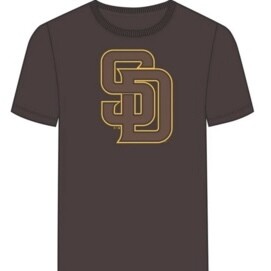 San Diego Padres Men's Hype Super Rival T-Shirt San Diego Padres Men's Hype Super Rival T-Shirt