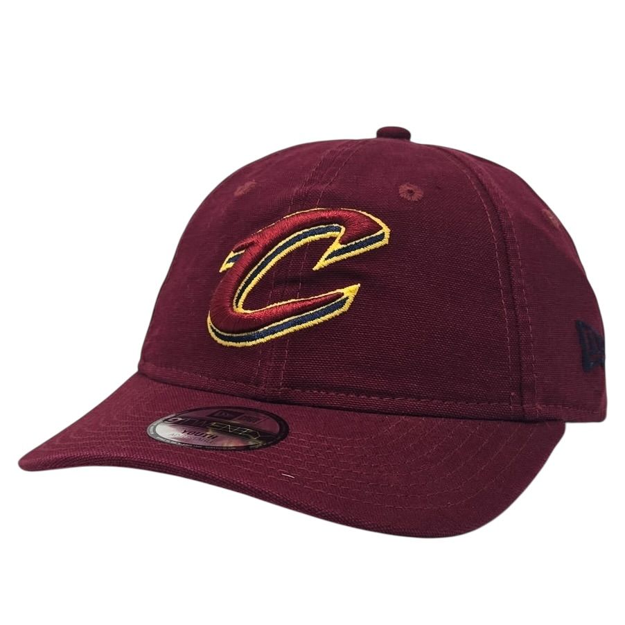 Cleveland Cavaliers Youth Maroon New Era 9Twenty Adjustable Hat