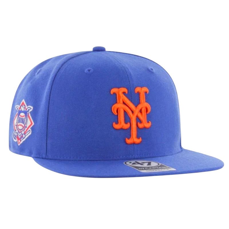 New York Mets Men’s 47 Brand Captain Snapback Hat New York Mets Men’s 47 Brand Captain Snapback Hat