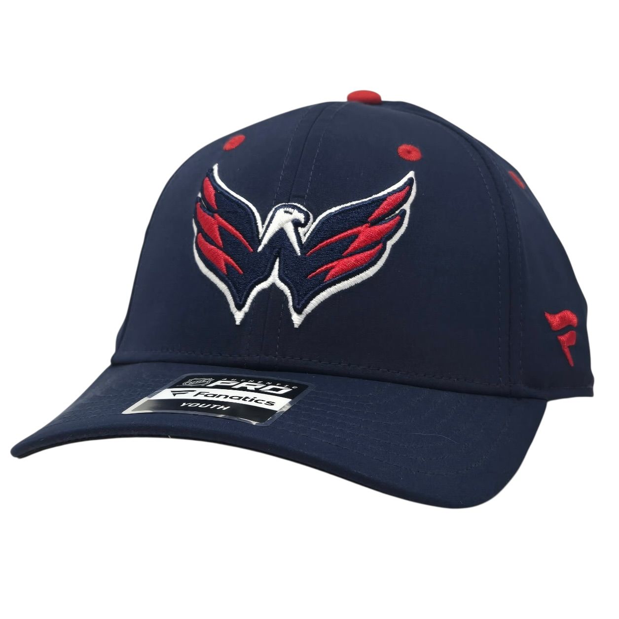 Washington Capitals Youth Fanatics Adjustable Hat