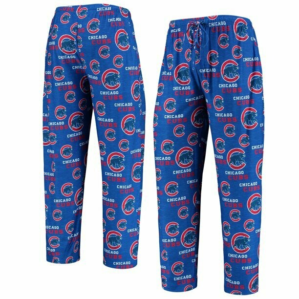 Chicago Cubs Men's Concepts Sport Zest Pajama Pants Chicago Cubs Men's Concepts Sport Zest Pajama Pants