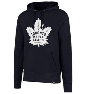 Toronto Maple Leafs Men’s 47 Brand Imprint Navy Logo Hoodie Toronto Maple Leafs Men’s 47 Brand Imprint Navy Logo Hoodie