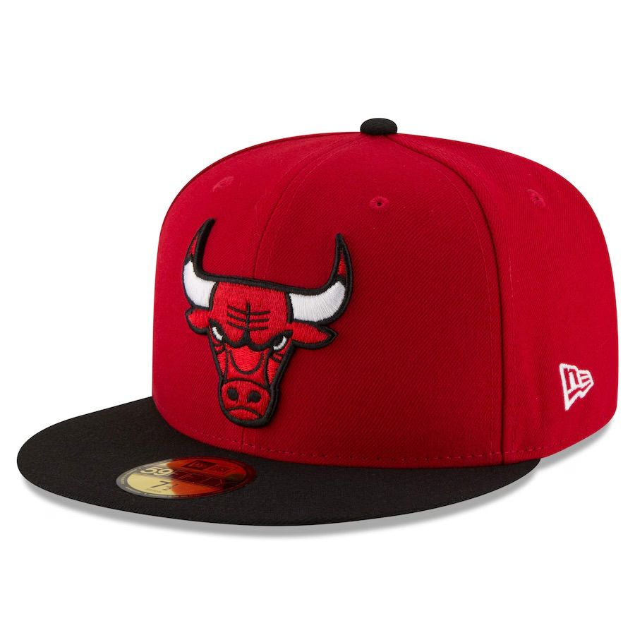 Chicago Bulls Men's Two-Tone New Era 59Fifty Fitted Hat