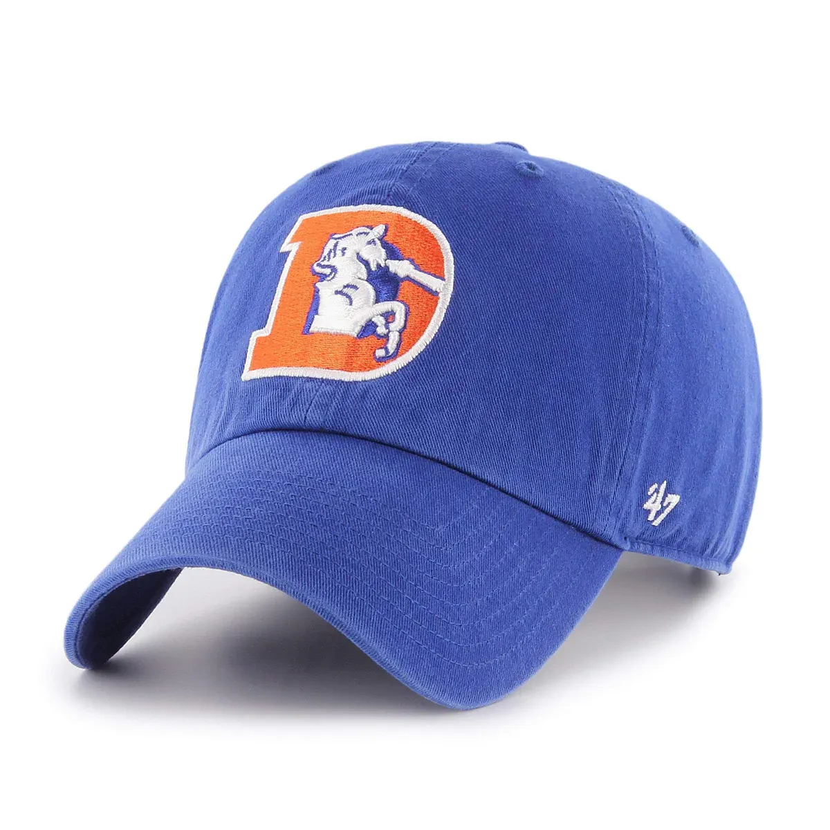 Denver Broncos Men’s Retro 47 Brand Clean Up Adjustable Hat