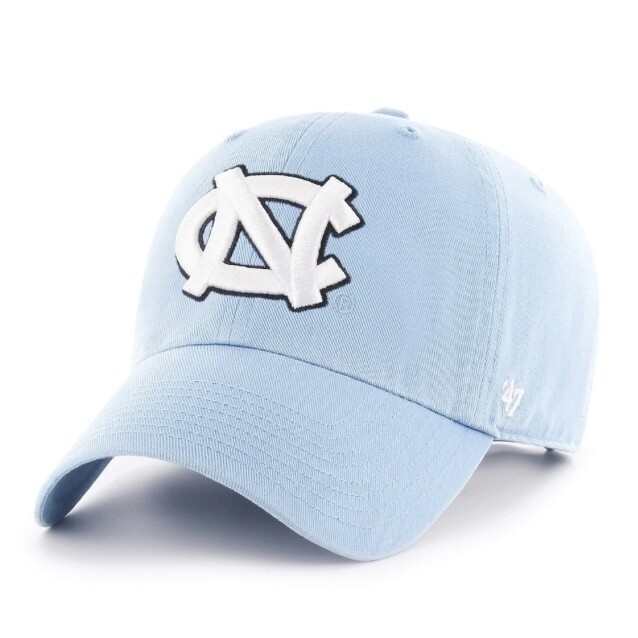 North Carolina Tar Heels Men’s 47 Brand Clean Up Adjustable Hat