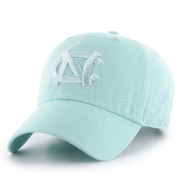 North Carolina Tar Heels Tiffany Blue Men’s 47 Brand Clean Up Adjustable Hat