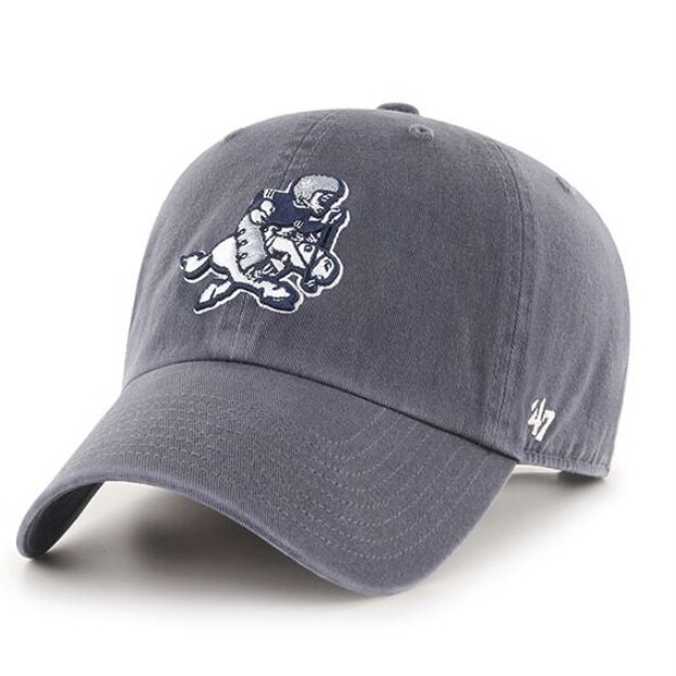 Dallas Cowboys Men’s 47 Vintage Navy Brand Clean Up Adjustable Hat