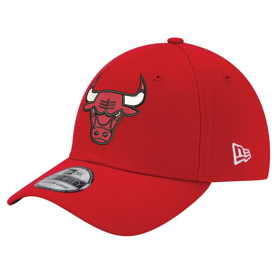 Chicago Bulls Men's New Era 39Thirty Flex Fit Hat Chicago Bulls Men's New Era 39Thirty Flex Fit Hat