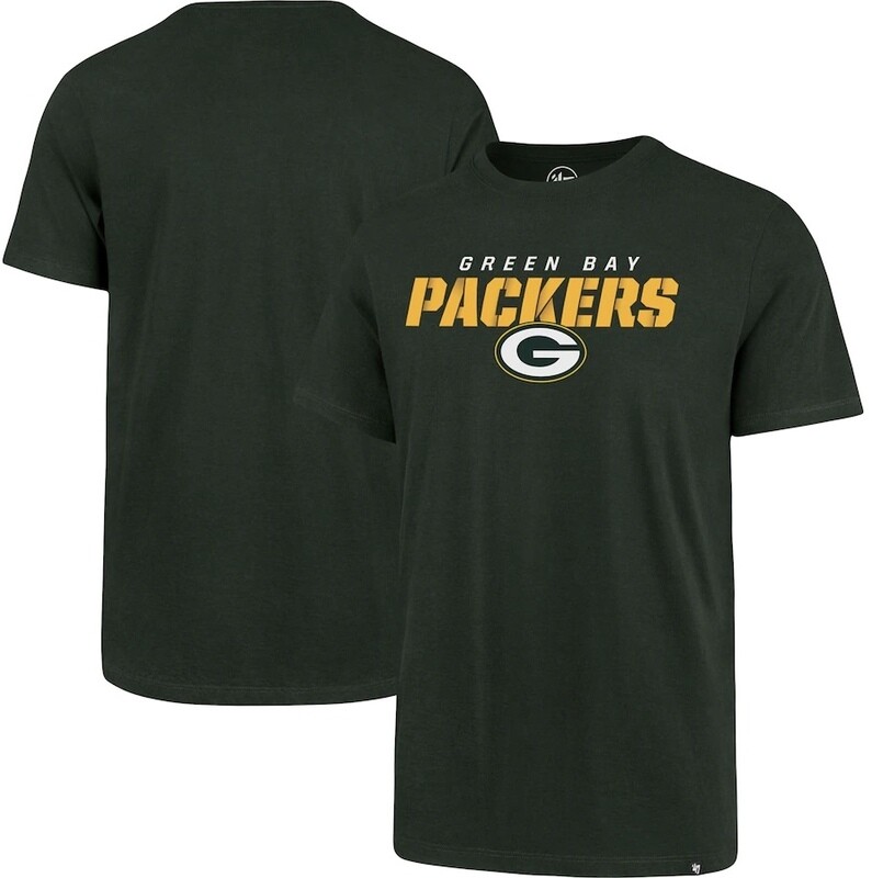 Green Bay Packers Men's 47 Brand T-Shirt Green Bay Packers Men's 47 Brand T-Shirt