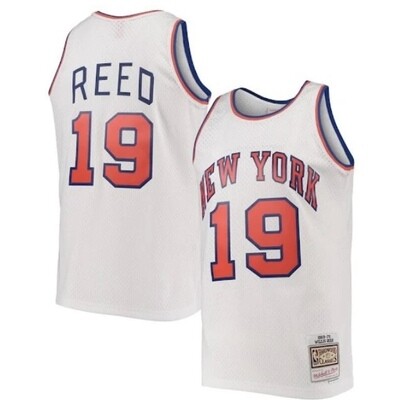 New York Knicks Willis Reed 1969-70 Men's White Mitchell & Ness Swingman Jersey