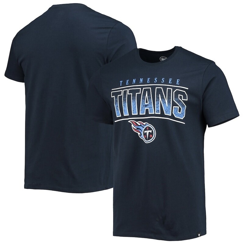 Tennessee Titans Men's 47 Brand Rival T-Shirt Tennessee Titans Men's 47 Brand Rival T-Shirt