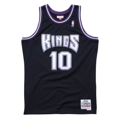 Sacramento Kings Mike Bibby 2001-02 Men's Black Mitchell & Ness Swingman Jersey Sacramento Kings Mike Bibby 2001-02 Men's Black Mitchell & Ness Swingman Jersey