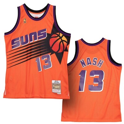 Phoenix Suns Steve Nash 1996-97 Men's Orange Mitchell & Ness Reload Swingman Jersey Phoenix Suns Steve Nash 1996-97 Men's Orange Mitchell & Ness Reload Swingman Jersey