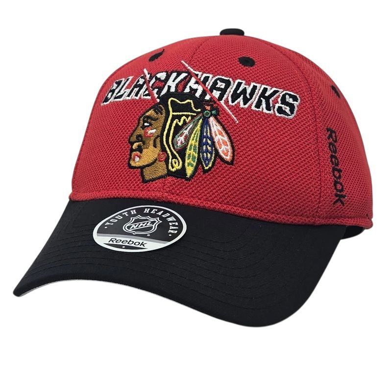 Chicago Blackhawks Youth Reebok Structured Flex Hat