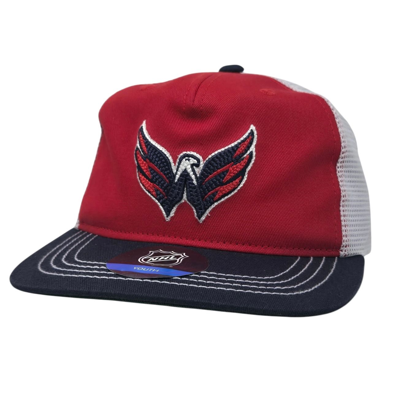 Washington Capitals NHL Youth Structured Adjustable Hat Washington Capitals NHL Youth Structured Adjustable Hat