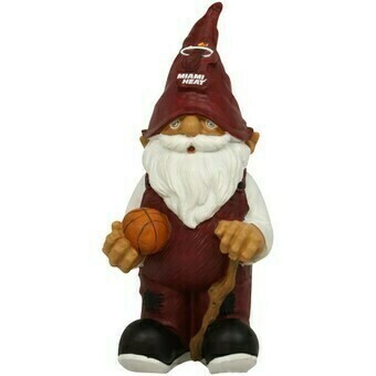 Miami Heat 10'' Resin Garden Gnome Miami Heat 10'' Resin Garden Gnome