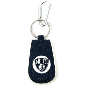 Brooklyn Nets Genuine Basketball Leather Keychain Brooklyn Nets Genuine Basketball Leather Keychain