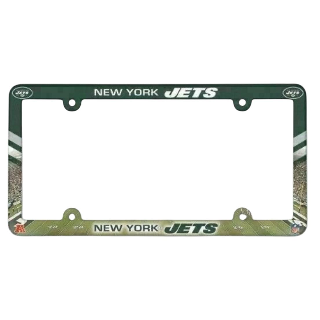 New York Jets Plastic License Plate Frame New York Jets Plastic License Plate Frame