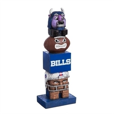 Buffalo Bills Tiki Totem Team Statue