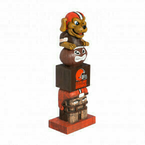 Cleveland Browns Tiki Totem Team Statue Cleveland Browns Tiki Totem Team Statue