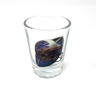 Detroit Lions 2 Ounce Collector Shot Glass Detroit Lions 2 Ounce Collector Shot Glass