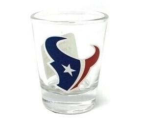 Houston Texans 2 Ounce Collector Shot Glass Houston Texans 2 Ounce Collector Shot Glass