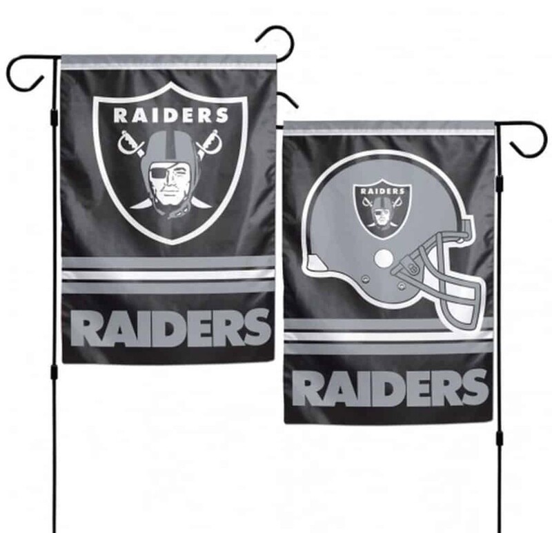 Las Vegas Raiders 12.5 Las Vegas Raiders 12.5" x 18" Premium 2-Sided Garden Flag